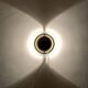 Set of 2 1970s Bicolor Space Age Wall Lamps by Sölken