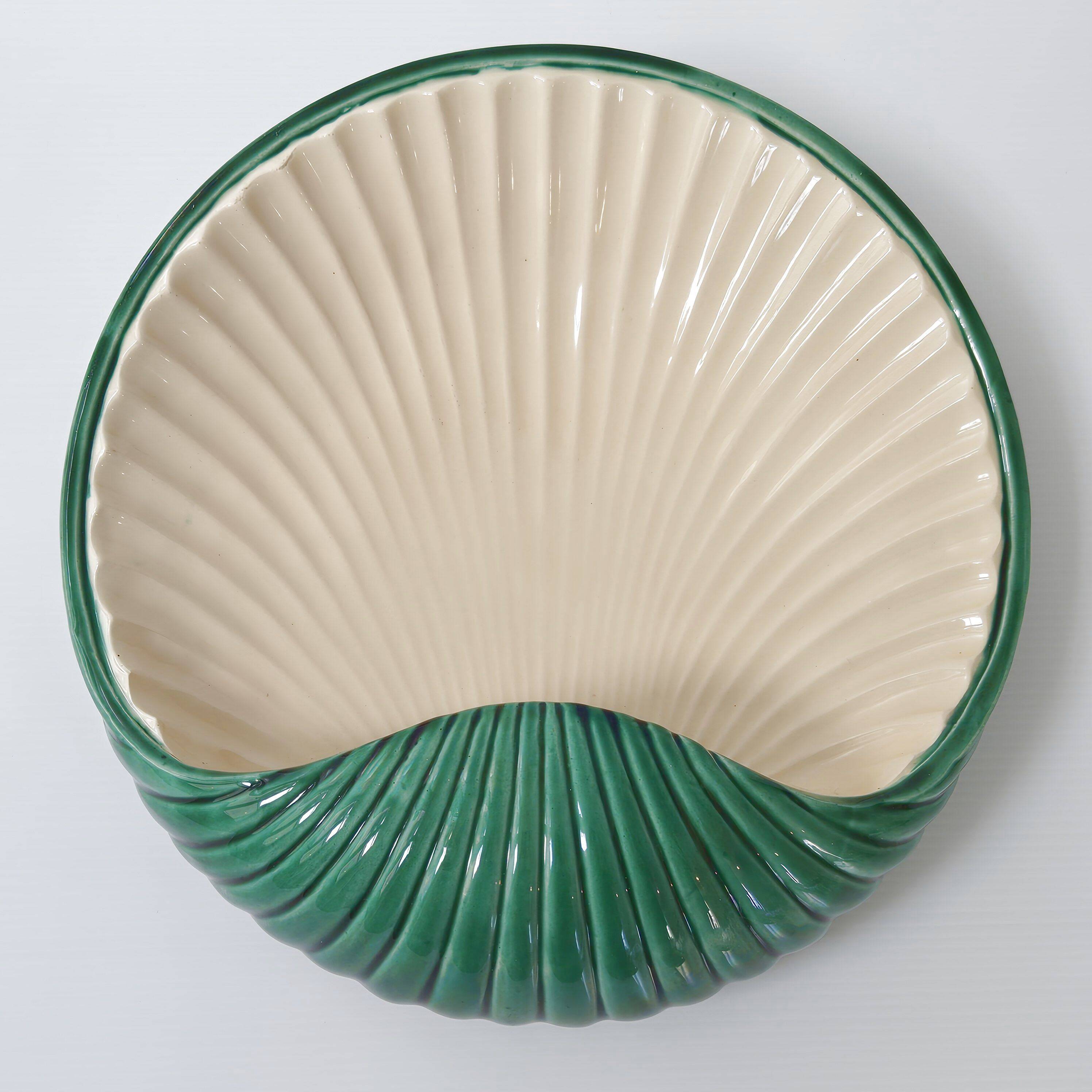 Vintage shell wall lamp 1960