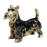 Terrier écossais en étain massif