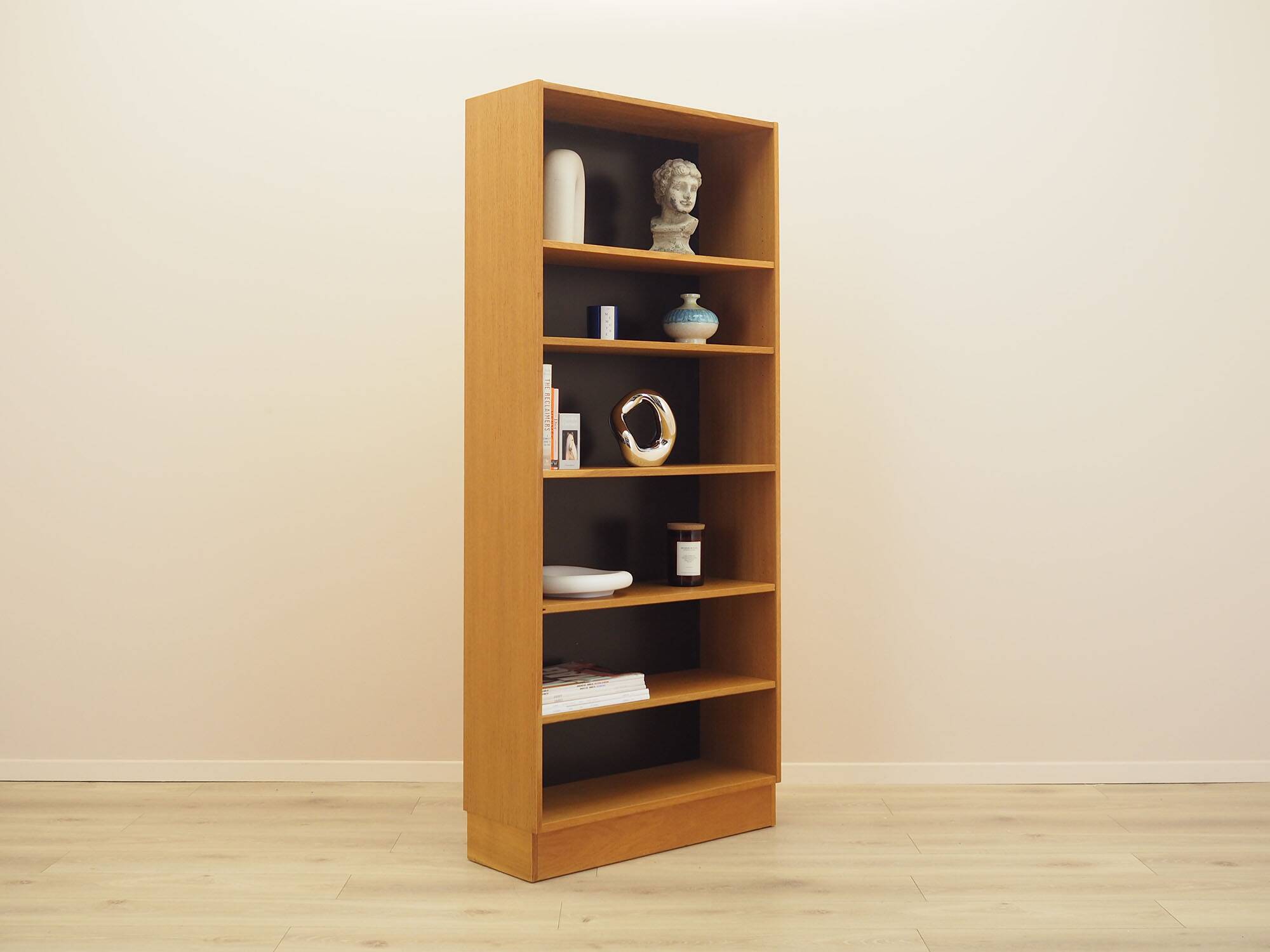 Ash Shelving Unit Domino Møbler, Denmark, 1970s