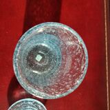 Bonbonnière pour enfants méritants en verre bullé de Biot, avec couvercle