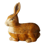Ceramic terrine rabbit