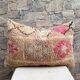 Vintage Berber wool cushion cover
