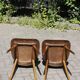 Pair of "Fourmi" bistro chairs Baumann France 1960s