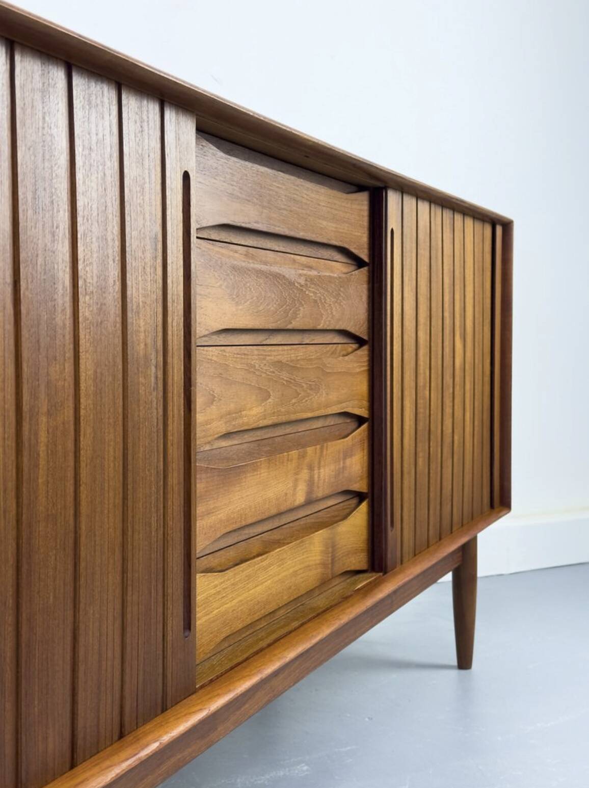 Danish Teak Sideboard by Johannes Aasbjerg, 1960s