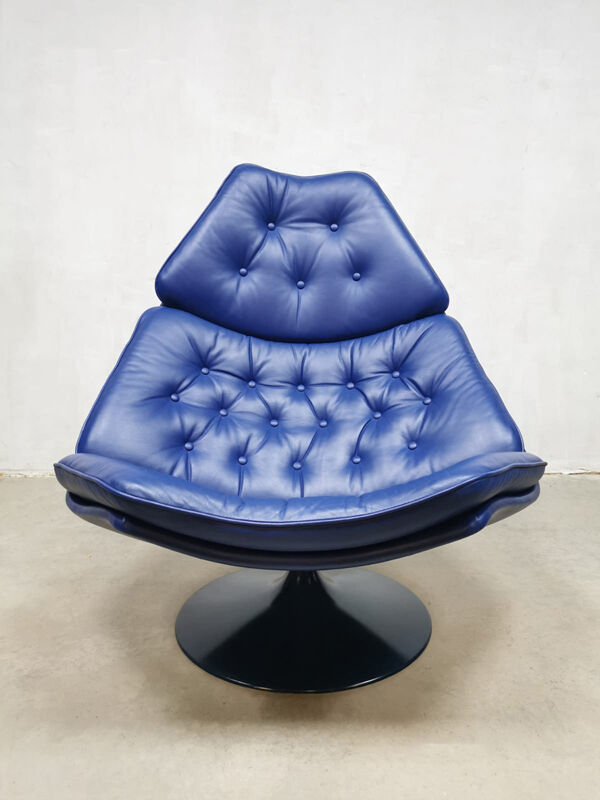 fauteuil et ottoman F588 de Geoffrey Harcourt pour Artifort