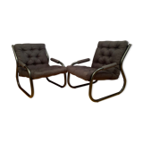 A pair of armchairs, Sweden, 1970s