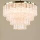 Lustre Venini attribué à Toni Zuccheri, Italie, années 1970.