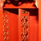 Armoire Chinoise Vintage à Toit Pagode, Très Décorative