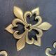 Lot 2 Dessous de plat sur 3 pieds en Bronze Laiton LYS + 2 pose bouteille