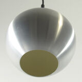 Vintage sixties aluminium ball pendant