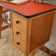 Bureau vintage pieds compas