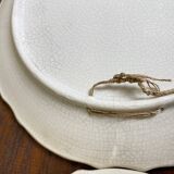 Set of two art deco wall plates