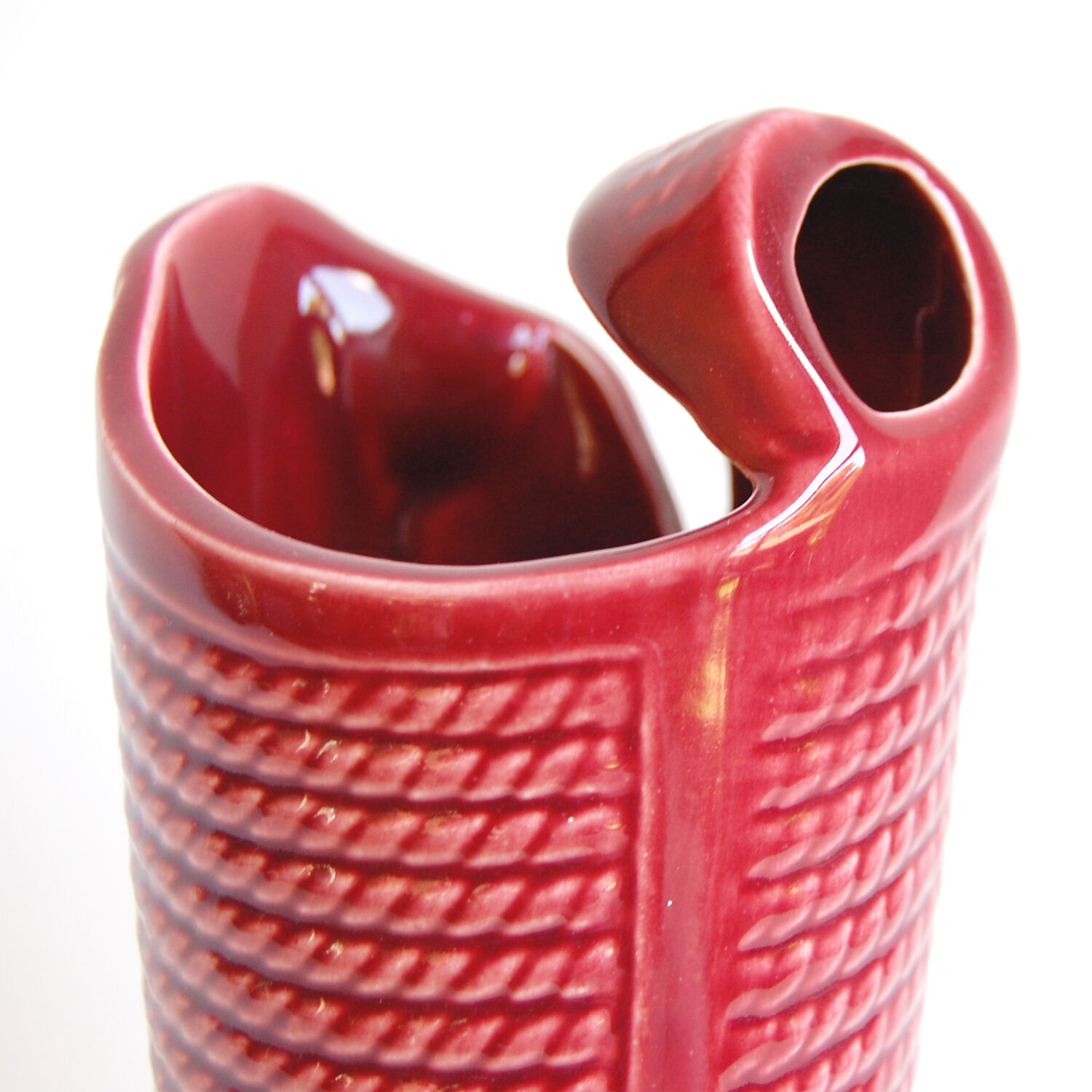 Vase Keralux Studio d'Art n°7/56 - E. D'Hossche 1956