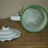 Enamelled coffee maker