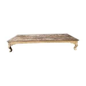 Table basse en teck vintage