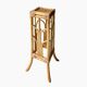 Plant holder or vintage saddle in bamboo and rattan