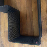 Dedal shelf, maze, Mathieu MATEGOT, original black