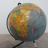 Globe terrestre vintage Girard er Barrère années 60