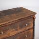 Commode ancienne avec poignées en porcelaine (c.1920) #77