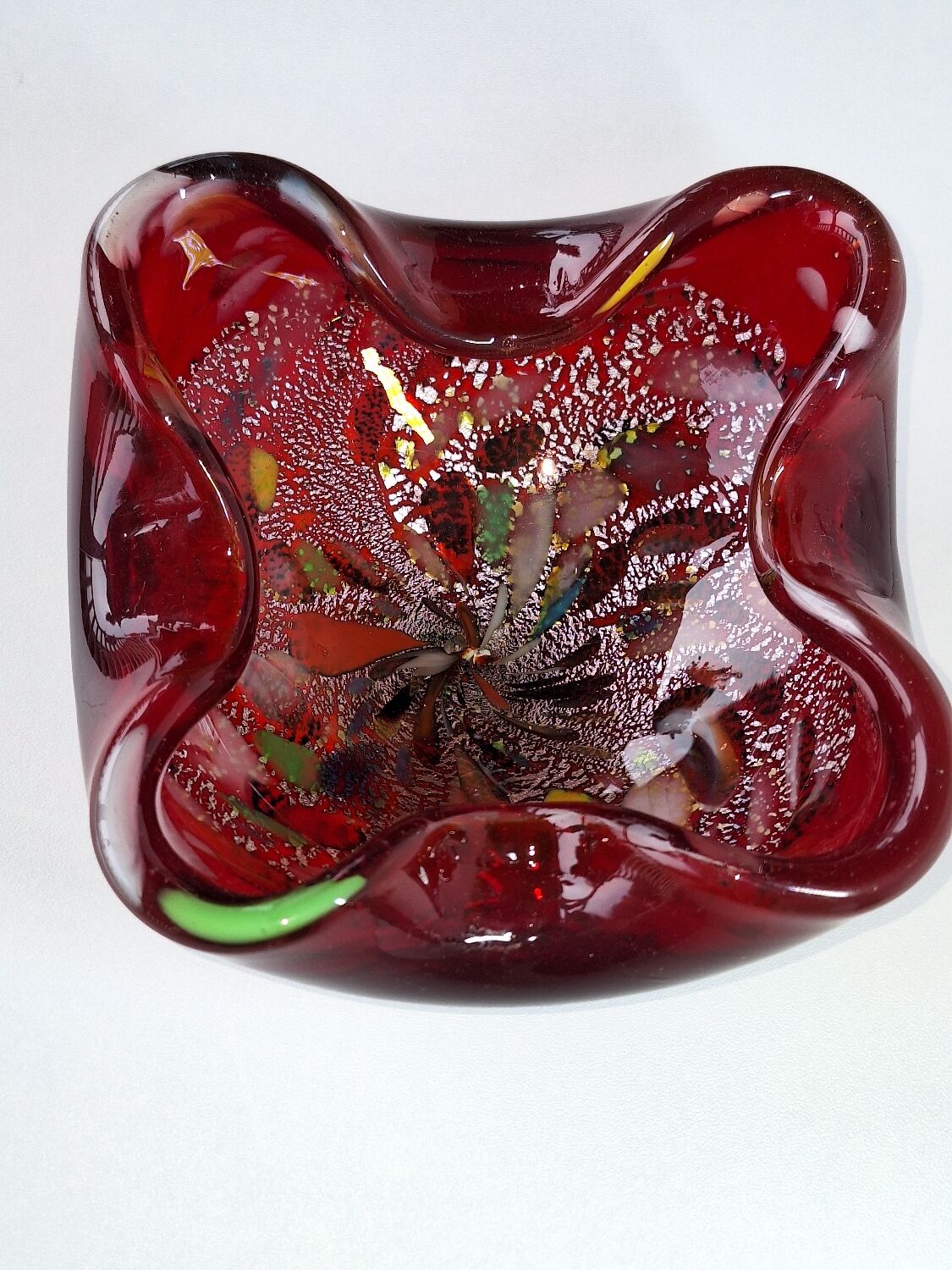 Ashtray in Murano glass by Avem
