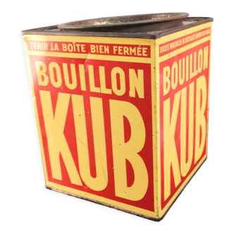 KUB metal broth box