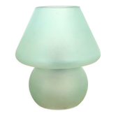 Frosted glass mushroom lamp