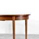 Table extensible oblongue en teck du milieu du siècle. Style vintage moderne/danois/rétro.