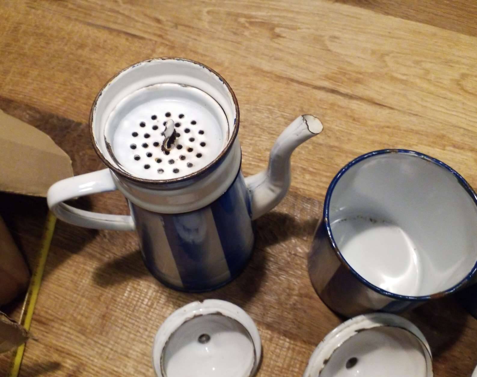 Ensemble en email bleu