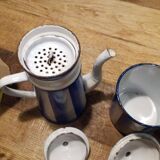 Ensemble en email bleu