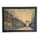 Bernard Buffet painting “Champs-Élysées and Arc de Triomphe” Print on t