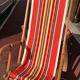 Chilienne transat vintage rayures