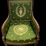 Paire de fauteuils style Empire