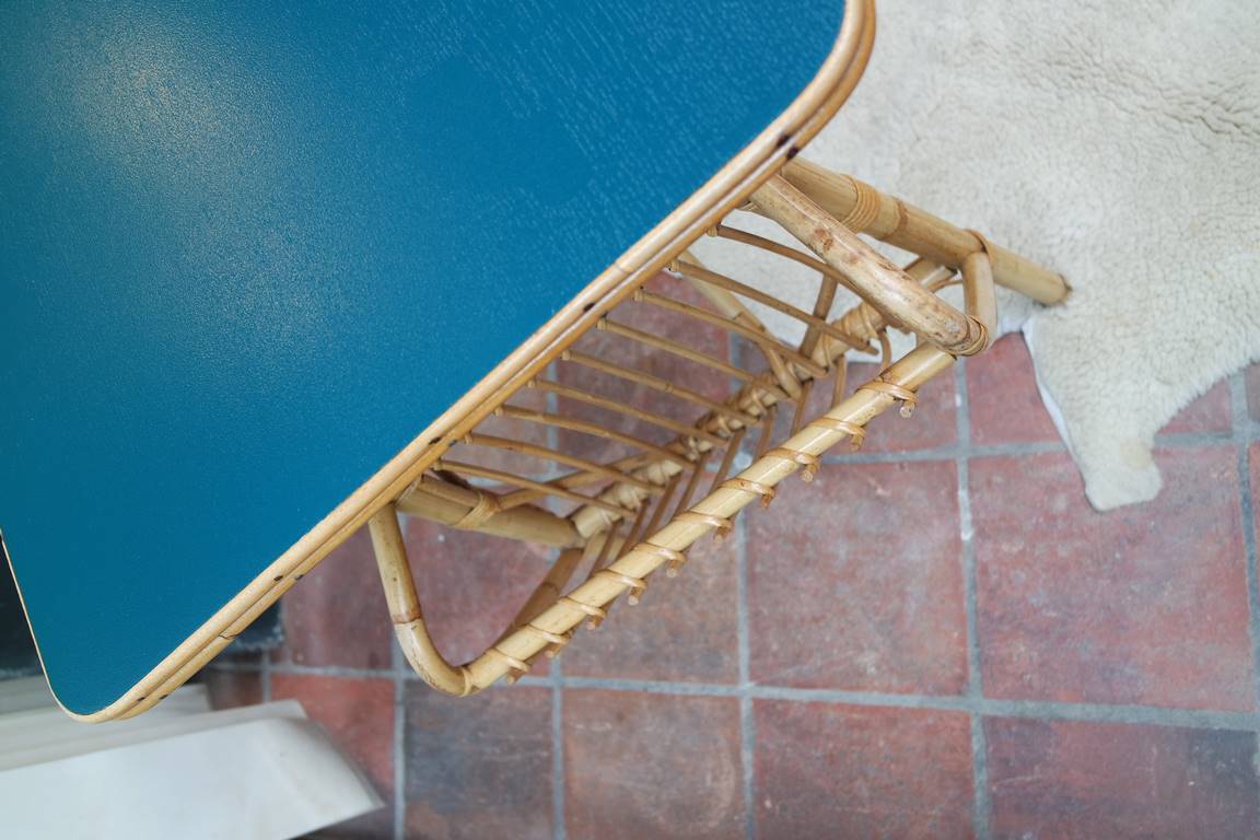 Louis Sognot Rattan Child desk