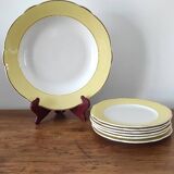 Set of plates and Lunéville dish