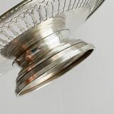 Patinated metal stand