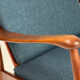 Fauteuil en teck, années 60