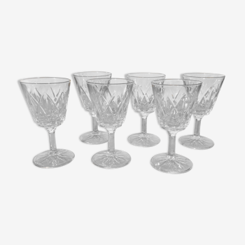 Lot de 6 verres vintage