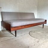 Daybed Scandinavian vintage rosewood sofa bed
