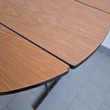 Vintage 1950s folding dining table