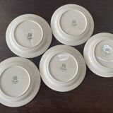 Set of 5 dessert plates Arabia Finland "Karelia" – design s