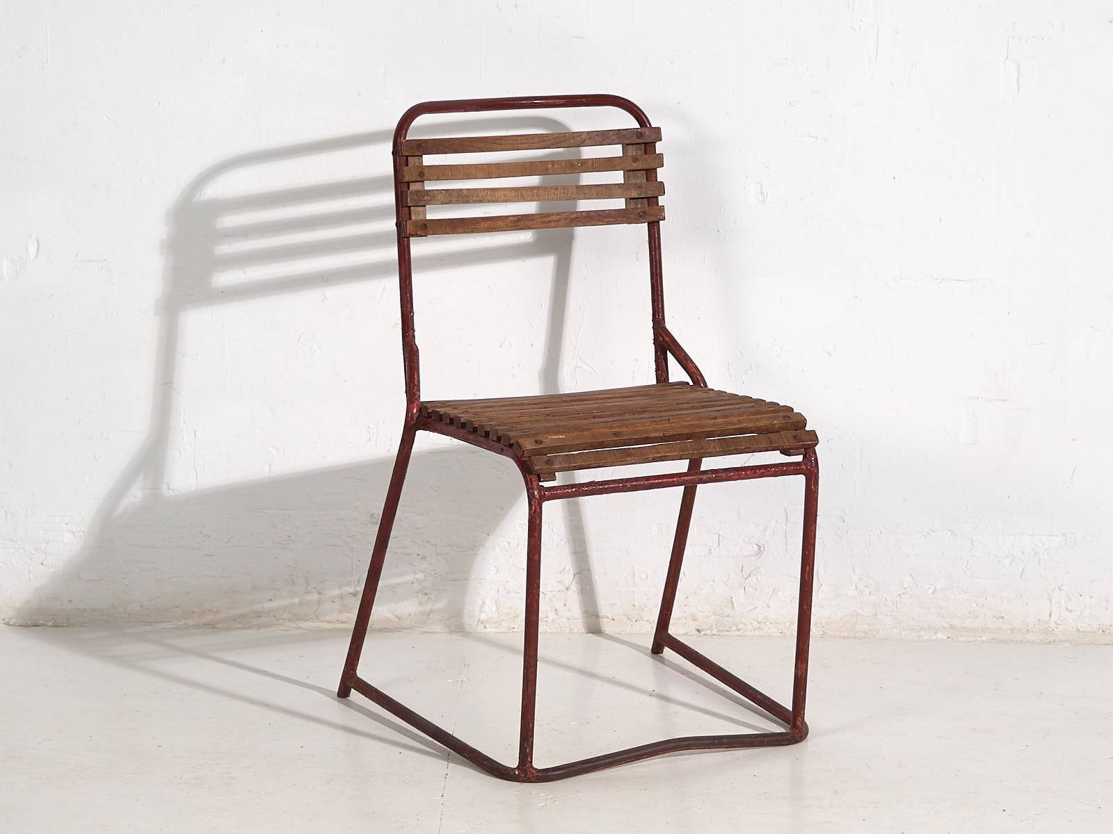 Antique outdoor chairs (c.1920). Set of 4 pieces no. 16