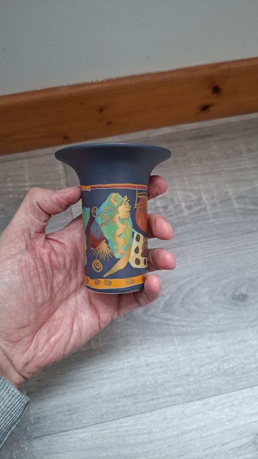Vintage porcelain vase Liguria by Gilbert Portanier Rosenthal