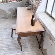 Oak console table from the 1960s.