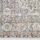 Tapis turc vintage gris beige délavé 7x10, 216x304 cm,