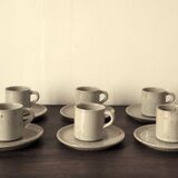 Set de 6 tasses Grès du Marais