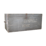 Old patinated grey box