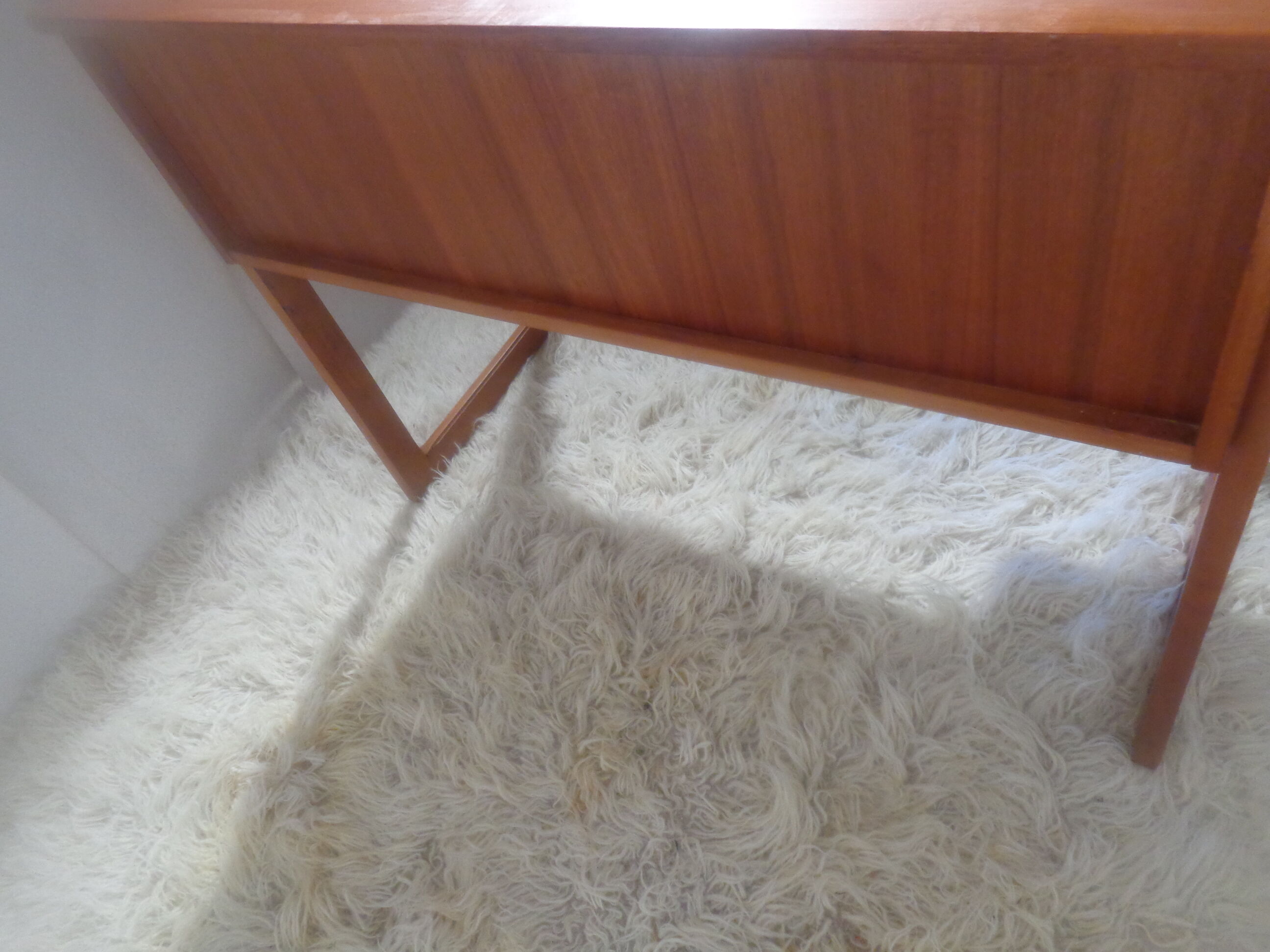 Vintage office of the 50s foot sled teak