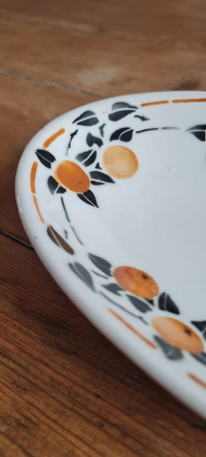 Badonviller earthenware ravier