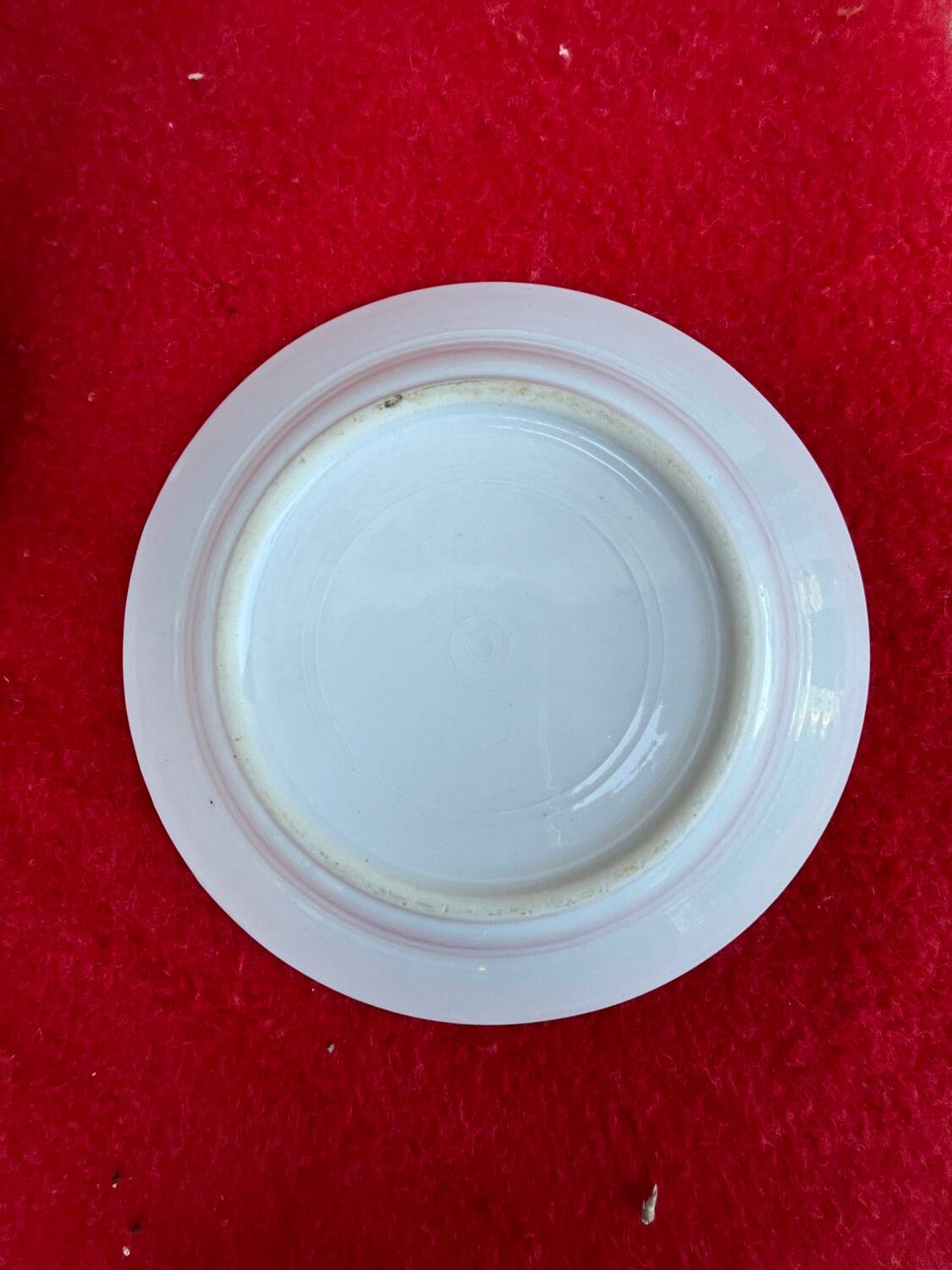 Porcelain plates